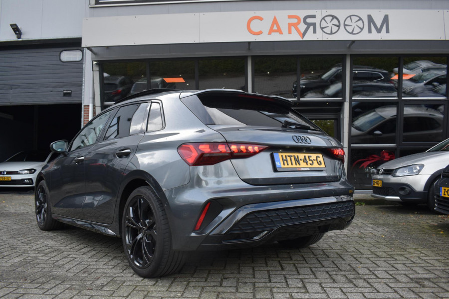 Audi A3 Sportback 35 TFSI S edition S-Line Pano Lane Kuip ACC Camera Audi A3 Sportback 35 TFSI S edition S-Line Pano Lane Kuip ACC Camera