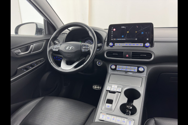 Hyundai Kona EV Premium 64 kWh {SOH-100%} [ 3-Fase ] (INCL-BTW) *LEATHER | KRELL-AUDIO | HEAD-UP | FULL-LED | NAVI-FULLMAP | DAB | ADAPT.CRUISE | KEYLESS | CAMERA | BLIND-SPOT | LANE-ASSIST | DIGI-COCKPIT | COMFORT-SEATS | 17''ALU*