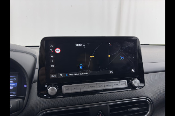 Hyundai Kona EV Premium 64 kWh {SOH-100%} [ 3-Fase ] (INCL-BTW) *LEATHER | KRELL-AUDIO | HEAD-UP | FULL-LED | NAVI-FULLMAP | DAB | ADAPT.CRUISE | KEYLESS | CAMERA | BLIND-SPOT | LANE-ASSIST | DIGI-COCKPIT | COMFORT-SEATS | 17''ALU*
