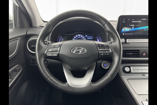 Hyundai Kona EV Premium 64 kWh {SOH-100%} [ 3-Fase ] (INCL-BTW) *LEATHER | KRELL-AUDIO | HEAD-UP | FULL-LED | NAVI-FULLMAP | DAB | ADAPT.CRUISE | KEYLESS | CAMERA | BLIND-SPOT | LANE-ASSIST | DIGI-COCKPIT | COMFORT-SEATS | 17''ALU*