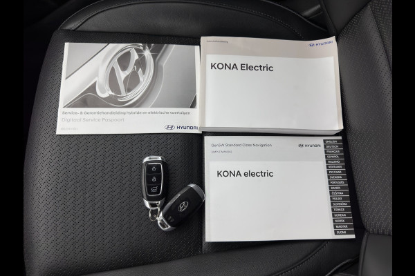 Hyundai Kona EV Premium 64 kWh {SOH-100%} [ 3-Fase ] (INCL-BTW) *LEATHER | KRELL-AUDIO | HEAD-UP | FULL-LED | NAVI-FULLMAP | DAB | ADAPT.CRUISE | KEYLESS | CAMERA | BLIND-SPOT | LANE-ASSIST | DIGI-COCKPIT | COMFORT-SEATS | 17''ALU*