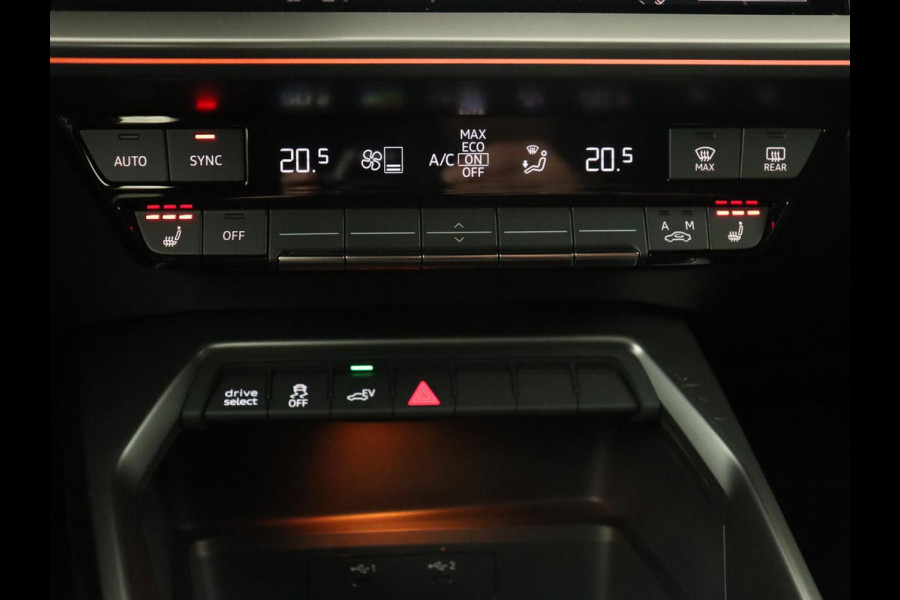 Audi A3 45 TFSI e S Line | Stoelverwarming | Camera | Sfeerverlichting | Virtual Cockpit | Carplay | Navigatie | Sportstoelen | 18'' | Climate control | PHEV | Plug In Audi A3 45 TFSI e S Line | Stoelverwarming | Camera | Sfeerverlichting | Virtual Cockpit | Carplay | Navigatie | Sportstoelen | 18'' | Climate control | PHEV | Plug In