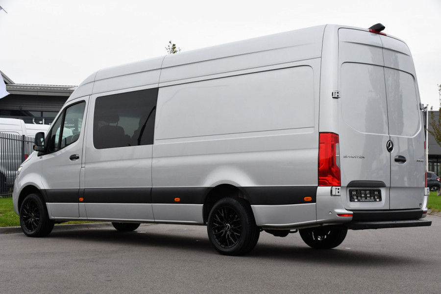 Mercedes-Benz Sprinter 319 V6 3.0 CDI L3H2 DC PB Edition Full options, Adaptieve Cruise, 360 Camera, 10,5'' Mbux, LED, Automaat, BPM Vrij!