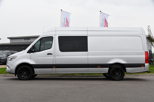 Mercedes-Benz Sprinter 319 V6 3.0 CDI L3H2 DC PB Edition Full options, Adaptieve Cruise, 360 Camera, 10,5'' Mbux, LED, Automaat, BPM Vrij!