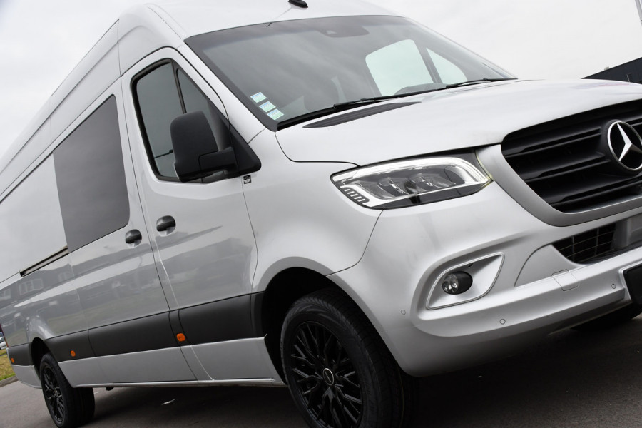 Mercedes-Benz Sprinter 319 V6 3.0 CDI L3H2 DC PB Edition Full options, Adaptieve Cruise, 360 Camera, 10,5'' Mbux, LED, Automaat, BPM Vrij!