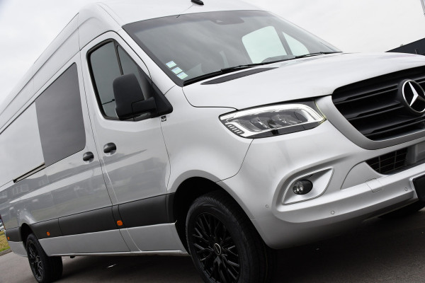 Mercedes-Benz Sprinter 319 V6 3.0 CDI L3H2 DC PB Edition Full options, Adaptieve Cruise, 360 Camera, 10,5'' Mbux, LED, Automaat, BPM Vrij!