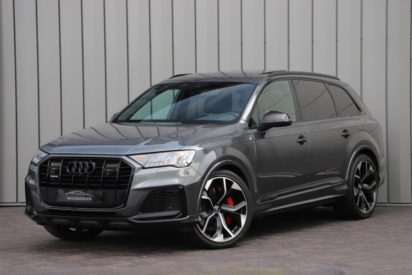 Audi Q7 55 TFSI e quattro S-line | 394PK | Luchtvering | Keyless-go | Sfeerverlichting | Memory | Bose | Pano | Leder | ACC | Standkache