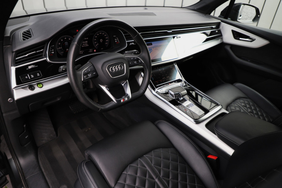 Audi Q7 55 TFSI e quattro S-line | 394PK | Luchtvering | Keyless-go | Sfeerverlichting | Memory | Bose | Pano | Leder | ACC | Standkache Audi Q7 55 TFSI e quattro S-line | 394PK | Luchtvering | Keyless-go | Sfeerverlichting | Memory | Bose | Pano | Leder | ACC | Standkache
