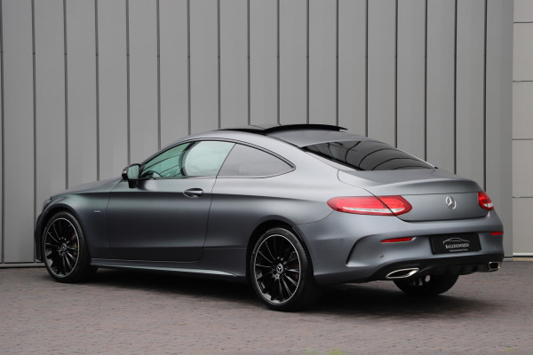 Mercedes-Benz C-Klasse Coupé 250 Night Edition Aut9 | 211PK | Pano | Memory | Burmester | Sfeerverlichting | ILS | Seleniet Magno | NL-Auto | 2018.