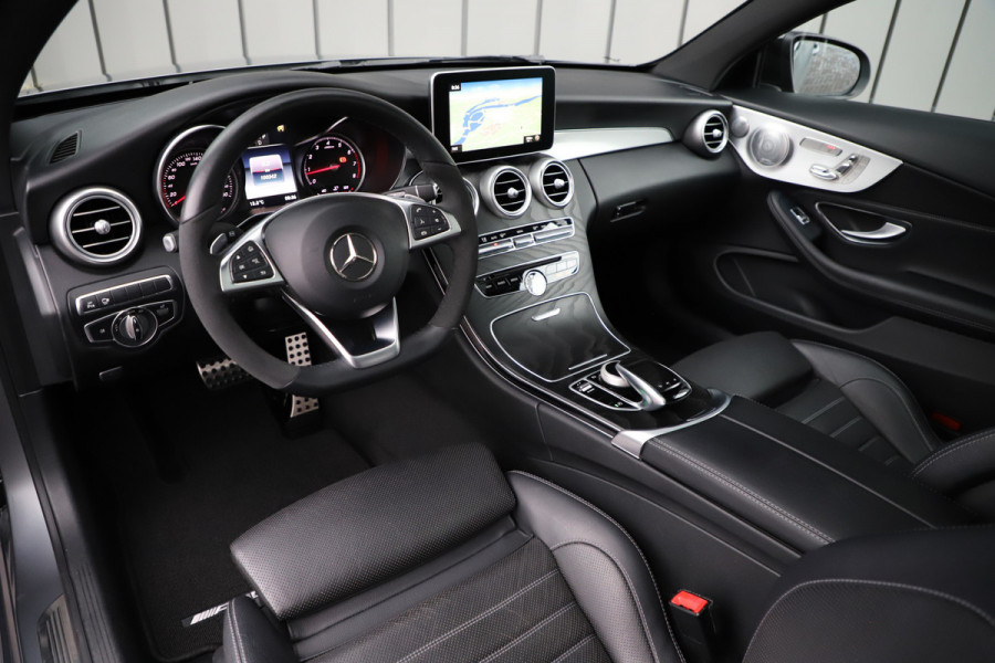 Mercedes-Benz C-Klasse Coupé 250 Night Edition Aut9 | 211PK | Pano | Memory | Burmester | Sfeerverlichting | ILS | Seleniet Magno | NL-Auto | 2018.