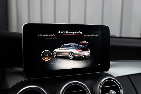Mercedes-Benz C-Klasse Coupé 250 Night Edition Aut9 | 211PK | Pano | Memory | Burmester | Sfeerverlichting | ILS | Seleniet Magno | NL-Auto | 2018.