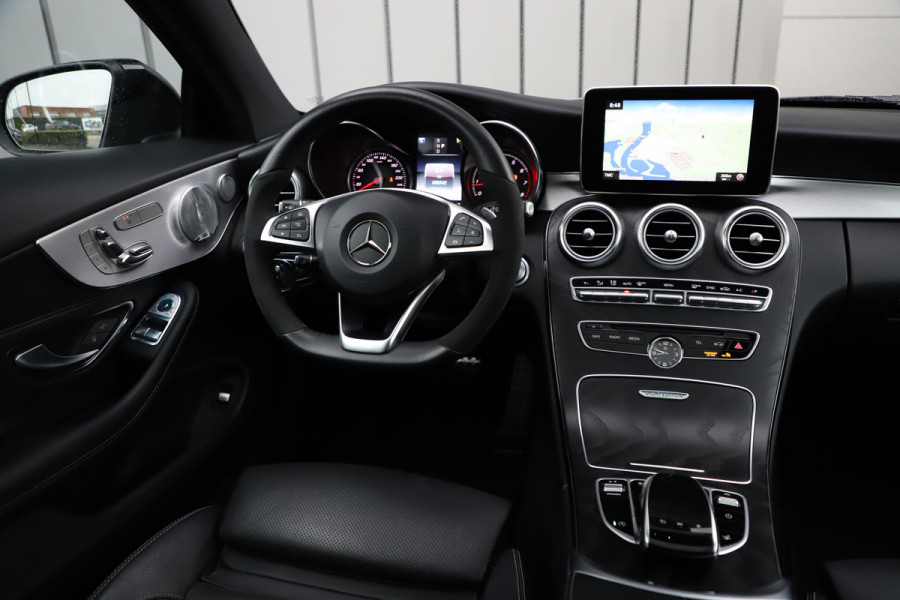 Mercedes-Benz C-Klasse Coupé 250 Night Edition Aut9 | 211PK | Pano | Memory | Burmester | Sfeerverlichting | ILS | Seleniet Magno | NL-Auto | 2018.