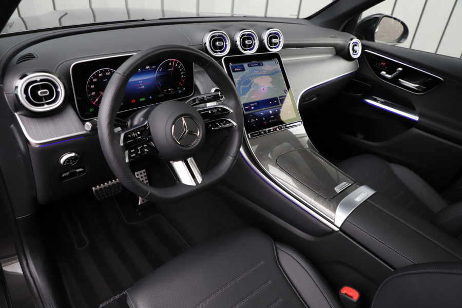 Mercedes-Benz GLC 400e AMG 4-Matic | 381PK | Pano | Sfeerverlichting | Digital-light | Memory | Distronic+ | Trekhaak | Standkachel | Stuurwielver