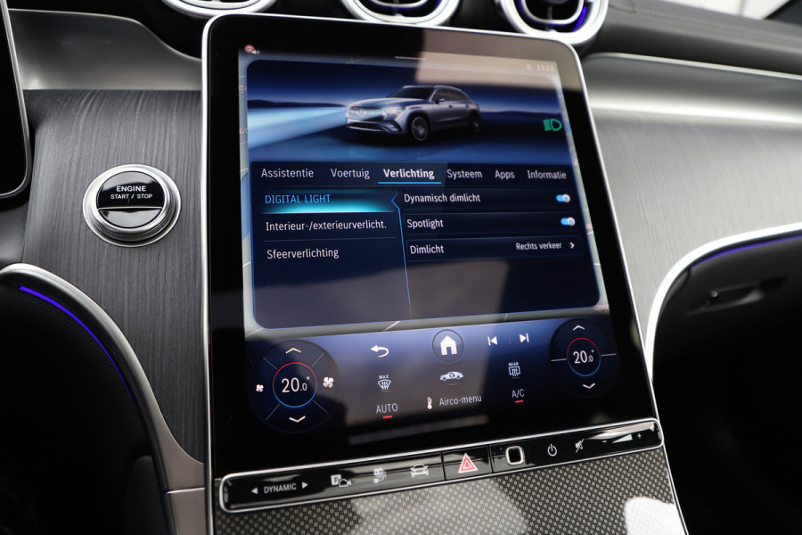 Mercedes-Benz GLC 400e AMG 4-Matic | 381PK | Pano | Sfeerverlichting | Digital-light | Memory | Distronic+ | Trekhaak | Standkachel | Stuurwielver