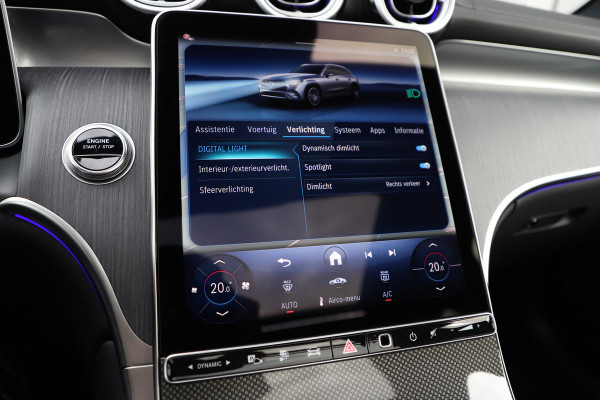 Mercedes-Benz GLC 400e AMG 4-Matic | 381PK | Pano | Sfeerverlichting | Digital-light | Memory | Distronic+ | Trekhaak | Standkachel | Stuurwielver