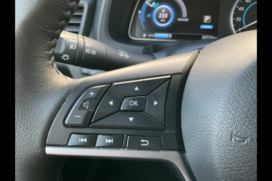 Nissan Leaf e+ 62 kWh Adapt.Cruise Stoel/Stuurverw + Achter Led Nav/Cam 60kwh 59kWh