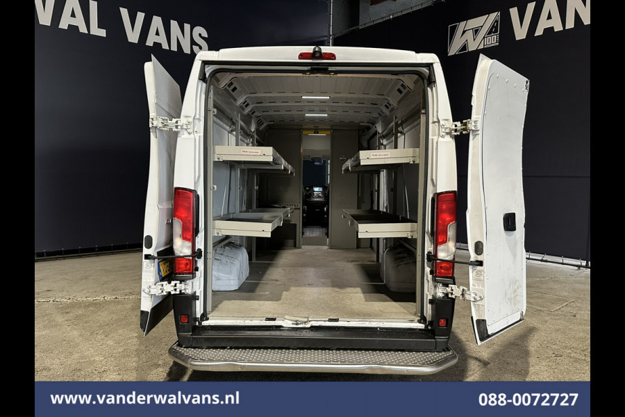 Fiat Ducato 3.0 NP 136pk L4H2 Post NL inrichting Euro6 Airco | Camera | Navigatie sidebars, 270 graden achterdeuren, schappen, doorloopdeur