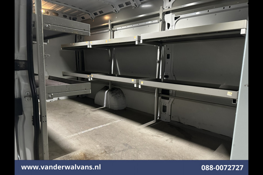 Fiat Ducato 3.0 NP 136pk L4H2 Post NL inrichting Euro6 Airco | Camera | Navigatie sidebars, 270 graden achterdeuren, schappen, doorloopdeur