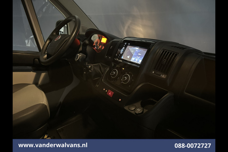 Fiat Ducato 3.0 NP 136pk L4H2 Post NL inrichting Euro6 Airco | Camera | Navigatie sidebars, 270 graden achterdeuren, schappen, doorloopdeur