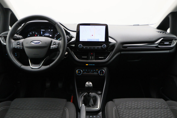 Ford Fiesta 1.0 EcoBoost Hybrid Titanium Climate, Cruise, Elektrisch Pakket, Apple Carplay, LED, DAB, Navigatie, PDC