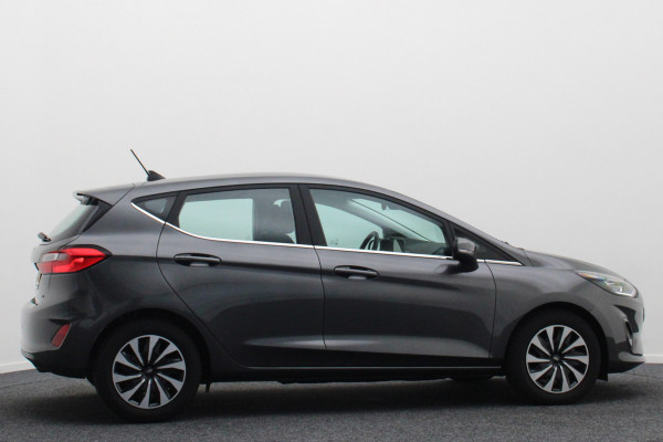 Ford Fiesta 1.0 EcoBoost Hybrid Titanium Climate, Cruise, Elektrisch Pakket, Apple Carplay, LED, DAB, Navigatie, PDC