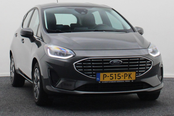 Ford Fiesta 1.0 EcoBoost Hybrid Titanium Climate, Cruise, Elektrisch Pakket, Apple Carplay, LED, DAB, Navigatie, PDC