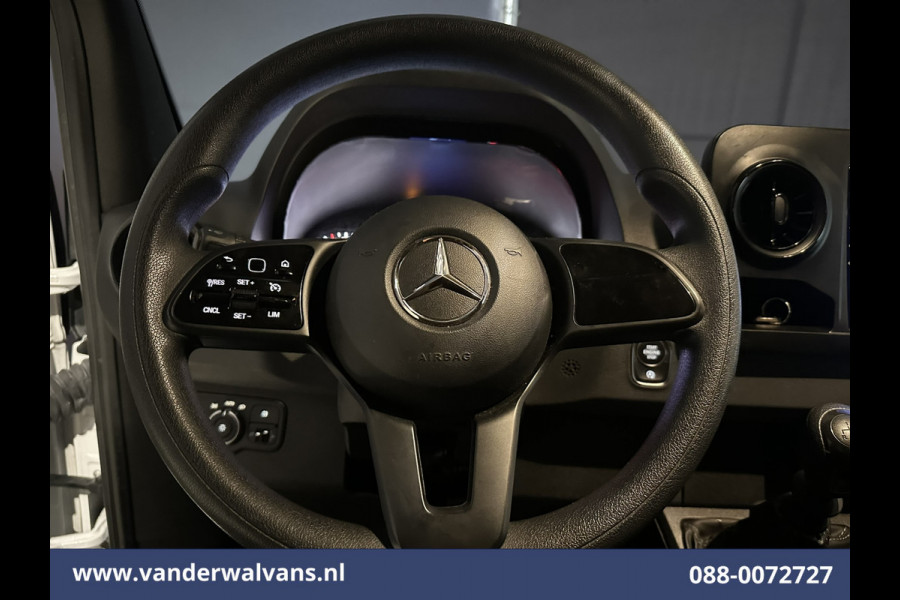 Mercedes-Benz Sprinter 315 CDI 150pk L3H2 Euro6 Airco | Camera | Cruisecontrol | Groot multimediascherm Stoelverwarming, Bijrijdersbank, 270 Graden achterdeuren
