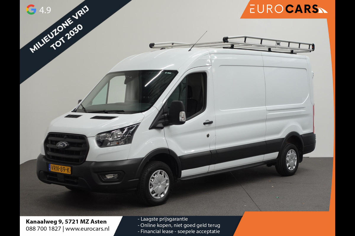 Ford Transit 310 105PK L3H2 Trend Imperiaal Navigatie Airco Parkeersensoren Bluetooth 3Zits Trekhaak Camera