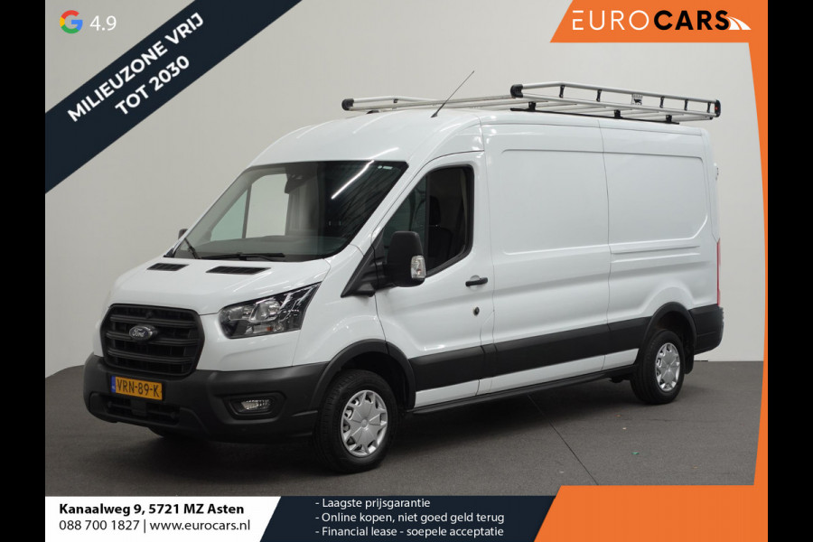 Ford Transit 310 105PK L3H2 Trend Imperiaal Navigatie Airco Parkeersensoren Bluetooth 3Zits Trekhaak Camera