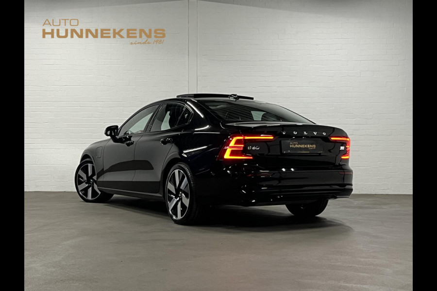 Volvo S60 2.0 Recharge T8 AWD Ultimate Dark *455 PK* | Massage | Open dak | Bowers & Wilkins | Adapt. cruise | Stoelventilatie & Stoelverwarming | Head-up