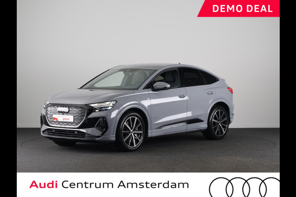 Audi Q4 Sportback e-tron 45 quattro S Edition Competition 82 kWh 286pk |  Assistentiepakket plus | 20 inch lichtmetalen velgen | Lichtpakket plus |