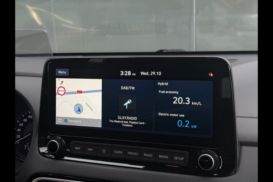 Hyundai Kona 1.6 GDI HEV Fashion Navi|Trekhaak|Camera|Dealer Onderhouden