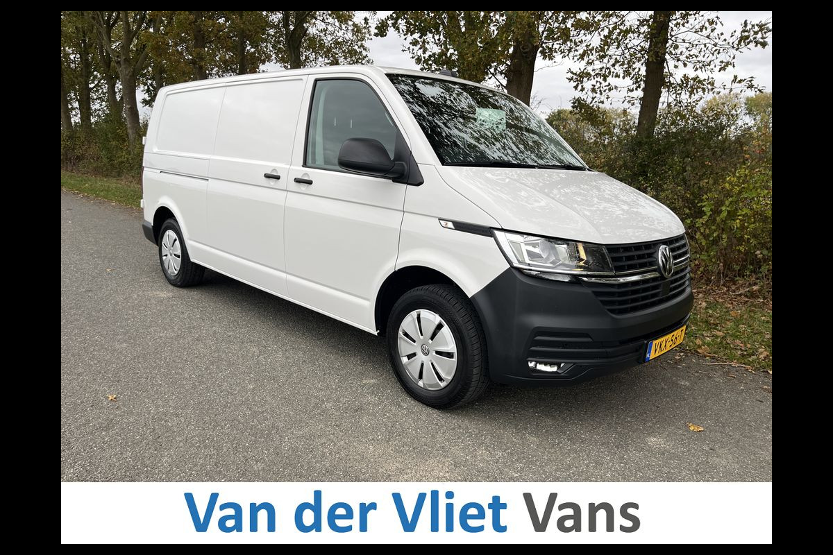 Volkswagen Transporter T6.1 2.0 TDI 150pk E6 L2 Lease €421 p/m, Airco, Navi, PDC, Sortimo inrichting, Trekhaak, Volledig onderhoudshistorie aanwezig