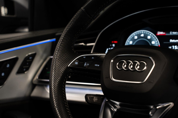 Audi Q8 55 TFSI quattro Pro Line Plus *Bang & Olufsen Advanced / Vierwiel-besturing / Soft-Close / Nachtzicht / Surround-View* Audi Q8 55 TFSI quattro Pro Line Plus *Bang & Olufsen Advanced / Vierwiel-besturing / Soft-Close / Nachtzicht / Surround-View*
