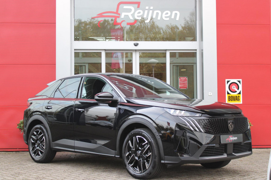 Peugeot 3008 1.2 Hybrid 145PK GT | ELEKTRISCH BEDIENBARE ACHTERKLEP | NAVIGATIE | DRAADLOZE APPLE CARPLAY/ANDROID AUTO | SFEER VERLICHTING | ACHTERUITRIJ CAMERA | PARKEERSENSOREN VOOR EN ACHTER | FULL LED KOPLAMPEN | KEYLESS ENTRY/START | ADAPTIVE CRUISE CONTROL | STOEL/STUUR VERWARMING | LICHTMETALEN VELGEN 19" | DAB+ RADIO | Peugeot 3008 1.2 Hybrid 145PK GT | ELEKTRISCH BEDIENBARE ACHTERKLEP | NAVIGATIE | DRAADLOZE APPLE CARPLAY/ANDROID AUTO | SFEER VERLICHTING | ACHTERUITRIJ CAMERA | PARKEERSENSOREN VOOR EN ACHTER | FULL LED KOPLAMPEN | KEYLESS ENTRY/START | ADAPTIVE CRUISE CONTROL | STOEL/STUUR VERWARMING | LICHTMETALEN VELGEN 19" | DAB+ RADIO |