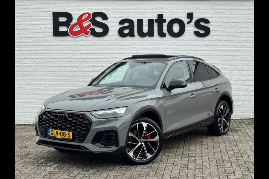 Audi Q5 Sportback 50 TFSI e S edition Competition Adaptive cruise Climate control Matrix LED Leer Panoramadak B&O Navigatie Audi Q5 Sportback 50 TFSI e S edition Competition Adaptive cruise Climate control Matrix LED Leer Panoramadak B&O Navigatie
