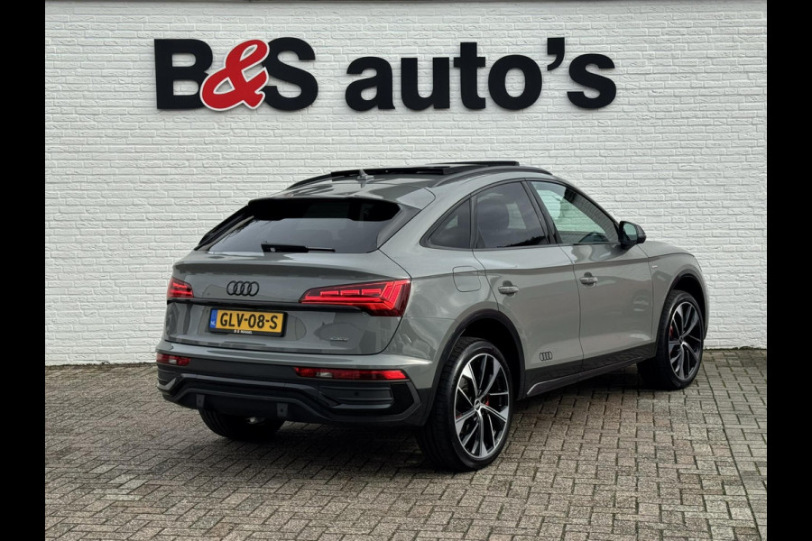 Audi Q5 Sportback 50 TFSI e S edition Competition Adaptive cruise Climate control Matrix LED Leer Panoramadak B&O Navigatie Audi Q5 Sportback 50 TFSI e S edition Competition Adaptive cruise Climate control Matrix LED Leer Panoramadak B&O Navigatie