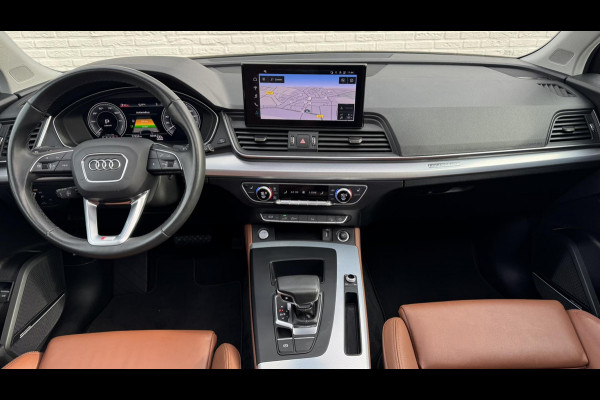 Audi Q5 Sportback 50 TFSI e S edition Competition Adaptive cruise Climate control Matrix LED Leer Panoramadak B&O Navigatie Audi Q5 Sportback 50 TFSI e S edition Competition Adaptive cruise Climate control Matrix LED Leer Panoramadak B&O Navigatie