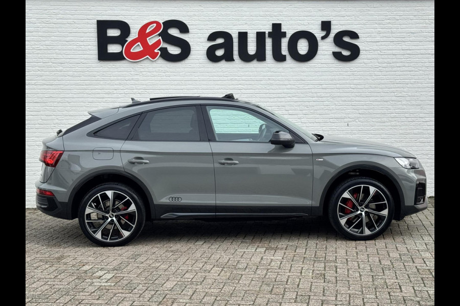 Audi Q5 Sportback 50 TFSI e S edition Competition Adaptive cruise Climate control Matrix LED Leer Panoramadak B&O Navigatie Audi Q5 Sportback 50 TFSI e S edition Competition Adaptive cruise Climate control Matrix LED Leer Panoramadak B&O Navigatie