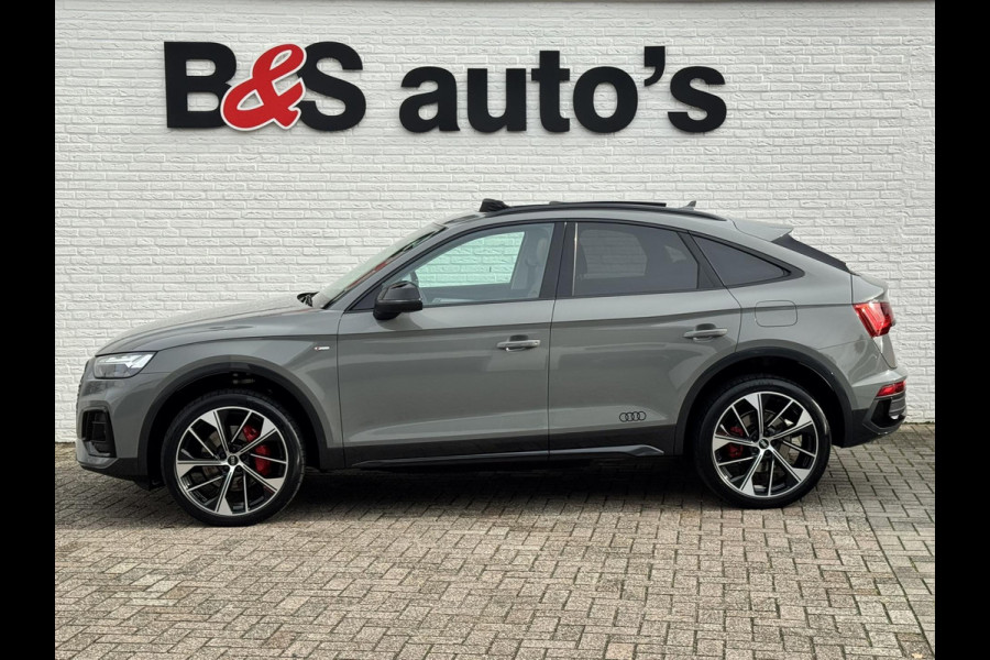 Audi Q5 Sportback 50 TFSI e S edition Competition Adaptive cruise Climate control Matrix LED Leer Panoramadak B&O Navigatie Audi Q5 Sportback 50 TFSI e S edition Competition Adaptive cruise Climate control Matrix LED Leer Panoramadak B&O Navigatie