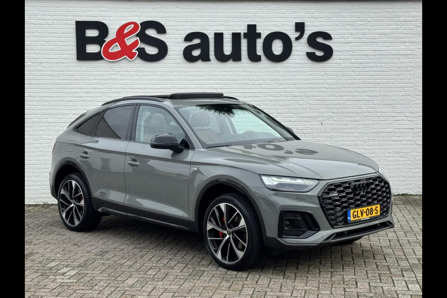 Audi Q5 Sportback 50 TFSI e S edition Competition Adaptive cruise Climate control Matrix LED Leer Panoramadak B&O Navigatie Audi Q5 Sportback 50 TFSI e S edition Competition Adaptive cruise Climate control Matrix LED Leer Panoramadak B&O Navigatie