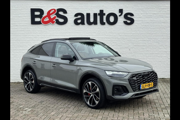 Audi Q5 Sportback 50 TFSI e S edition Competition Adaptive cruise Climate control Matrix LED Leer Panoramadak B&O Navigatie Audi Q5 Sportback 50 TFSI e S edition Competition Adaptive cruise Climate control Matrix LED Leer Panoramadak B&O Navigatie