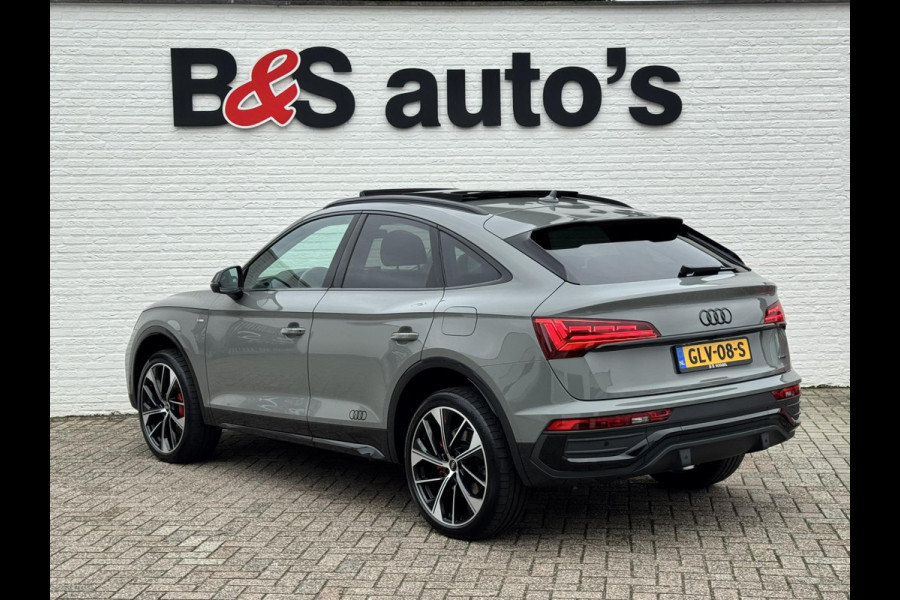 Audi Q5 Sportback 50 TFSI e S edition Competition Adaptive cruise Climate control Matrix LED Leer Panoramadak B&O Navigatie Audi Q5 Sportback 50 TFSI e S edition Competition Adaptive cruise Climate control Matrix LED Leer Panoramadak B&O Navigatie