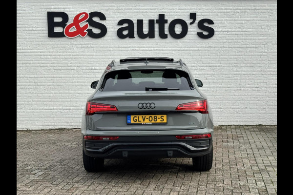 Audi Q5 Sportback 50 TFSI e S edition Competition Adaptive cruise Climate control Matrix LED Leer Panoramadak B&O Navigatie Audi Q5 Sportback 50 TFSI e S edition Competition Adaptive cruise Climate control Matrix LED Leer Panoramadak B&O Navigatie
