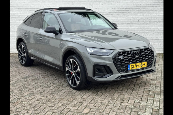 Audi Q5 Sportback 50 TFSI e S edition Competition Adaptive cruise Climate control Matrix LED Leer Panoramadak B&O Navigatie Audi Q5 Sportback 50 TFSI e S edition Competition Adaptive cruise Climate control Matrix LED Leer Panoramadak B&O Navigatie