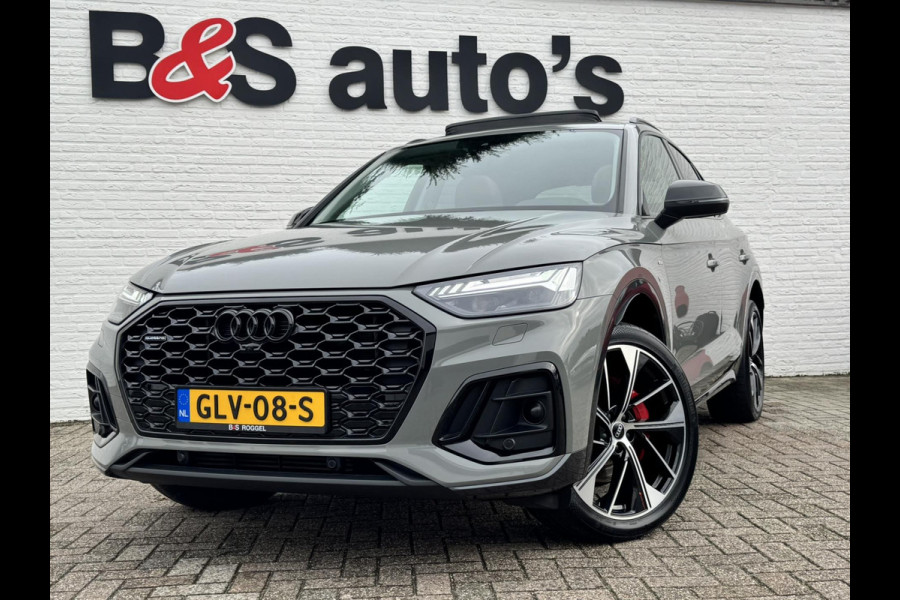 Audi Q5 Sportback 50 TFSI e S edition Competition Adaptive cruise Climate control Matrix LED Leer Panoramadak B&O Navigatie Audi Q5 Sportback 50 TFSI e S edition Competition Adaptive cruise Climate control Matrix LED Leer Panoramadak B&O Navigatie