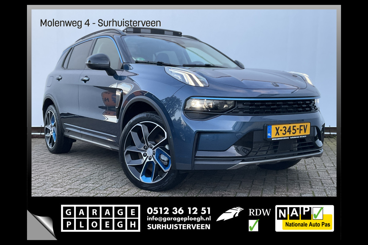 Lynk & Co 01 1.5 PHEV 262PK Adapt.Cruise 360° Cam Carplay Plug-in Stoelverw Vol opties!
