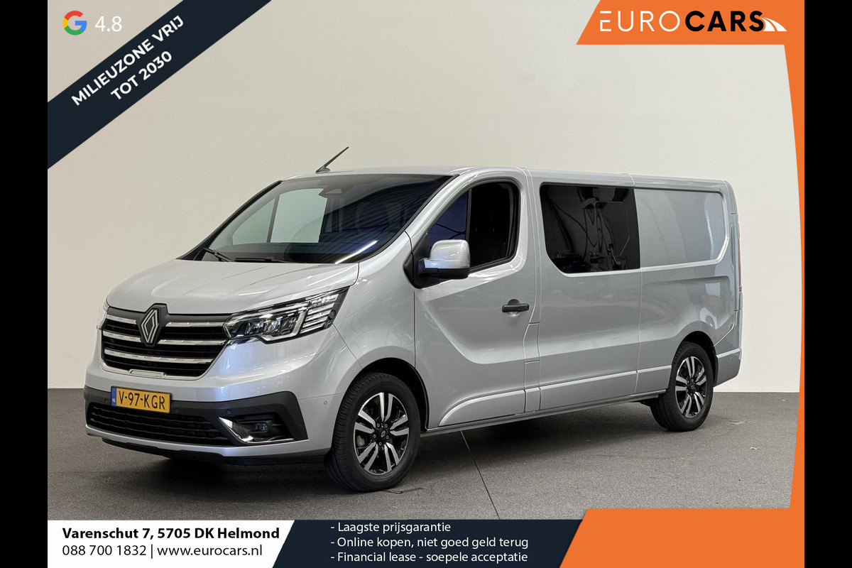 Renault Trafic 2.0 Blue dC1 150 EDC T29 L2H1 Extra Dubbele Cabine Navigatie Airco Lichtmetalen velgen Betimmering Trekhaak Camera Parkeer sensoren Dab