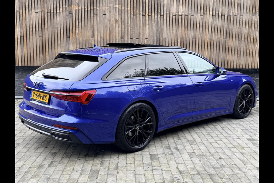 Audi A6 Avant 40 TFSI S edition Competition Automaat | Panoramadak | Trekhaak elektrisch uitklapbaar | Stoelverwarming | Afgevlakt stuur Audi A6 Avant 40 TFSI S edition Competition Automaat | Panoramadak | Trekhaak elektrisch uitklapbaar | Stoelverwarming | Afgevlakt stuur
