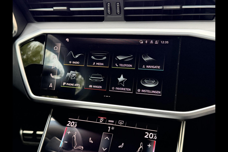 Audi A6 Avant 40 TFSI S edition Competition Automaat | Panoramadak | Trekhaak elektrisch uitklapbaar | Stoelverwarming | Afgevlakt stuur Audi A6 Avant 40 TFSI S edition Competition Automaat | Panoramadak | Trekhaak elektrisch uitklapbaar | Stoelverwarming | Afgevlakt stuur